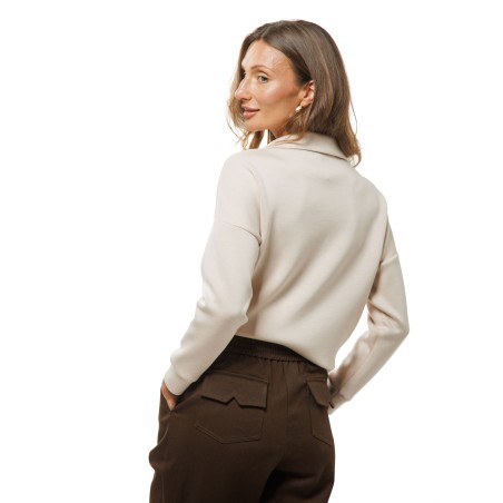 Dark Brown Women’s Banana Trousers with Ankle Straps